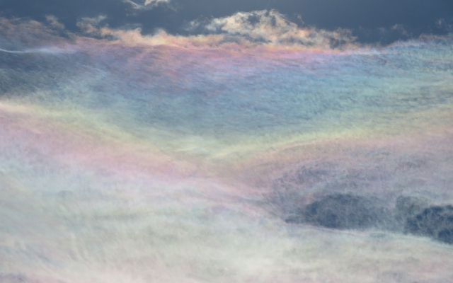 立山の彩雲 立山の彩雲